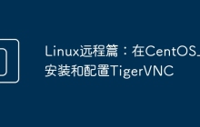 Linux远程篇：在CentOS上安装和配置TigerVNC