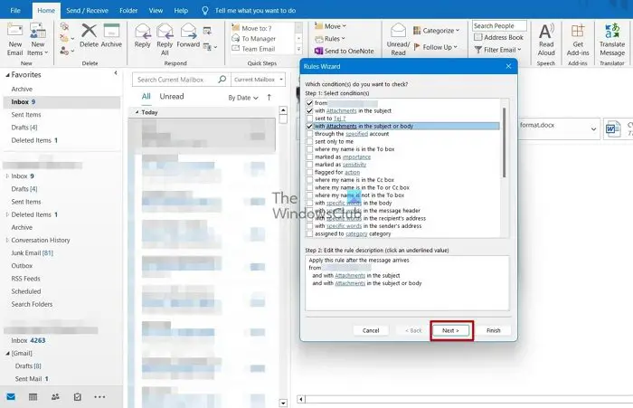 How to print all attachments in Outlook