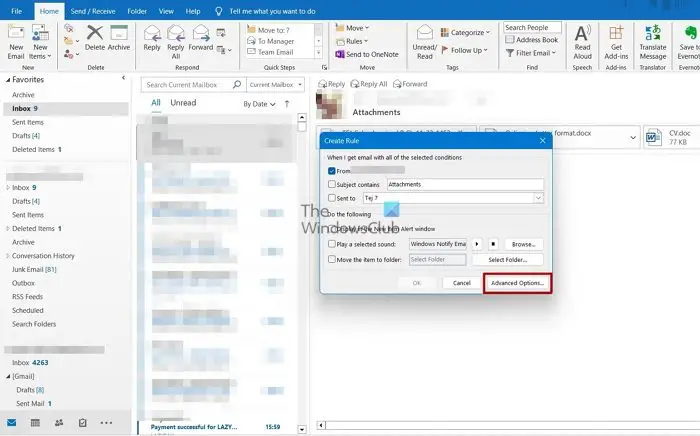 So drucken Sie alle Anhänge in Outlook