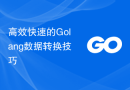 高效快速的Golang数据转换技巧