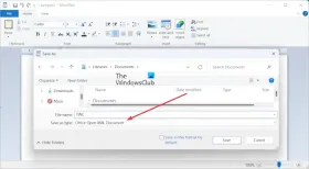 如何在Windows 11/10中将ODT转换为Word？