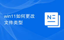 win11如何更改文件类型