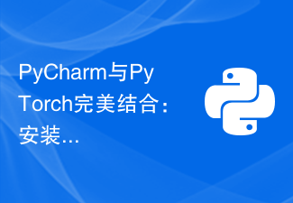 The perfect combination of PyCharm and PyTorch: detailed installation and configuration steps