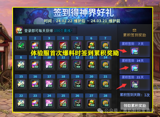 策划怂了！DNF 2.22版本签到奖励改动，全民送1张透明神器装扮