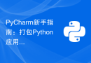 PyCharm新手指南：打包Python应用为EXE的步骤
