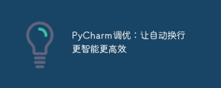 pycharm调优：让自动换行更智能更高效