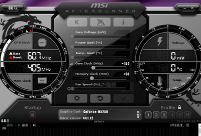 How to set up mx450 to maximize performance