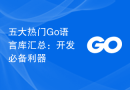 五大热门Go语言库汇总：开发必备利器