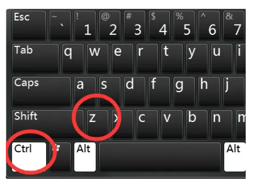 撤销快捷键ctrl加什么 撤销快捷键是什么