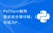 PyCharm解释器安装步骤详解：让你成为Python开发高手