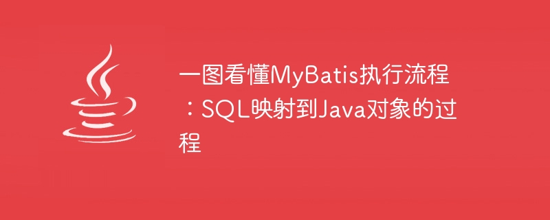 Understand the MyBatis execution process in one picture: the process of mapping SQL to Java objects