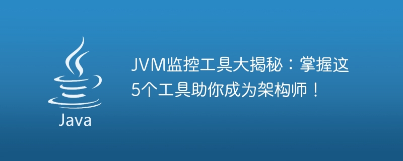 JVM 監視ツールの公開: アーキテクトになるためにこれら 5 つのツールをマスターしてください!