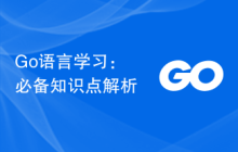 Go语言学习：必备知识点解析