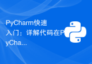 PyCharm快速入门：详解代码在PyCharm中的运行方法