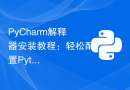 PyCharm解释器安装教程：轻松配置Python环境