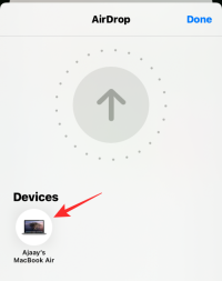 如何通过AirDrop在iPhone上共享最后一张屏幕截图