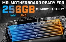 微星升级 Intel / AMD 系列主板 BIOS，支持最高 256GB 内存