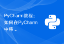 PyCharm教程：如何在PyCharm中移除项目？