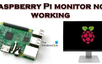 Raspberry PI monitor not working; doesn't show up after startup