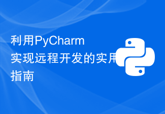 利用PyCharm实现远程开发的实用指南