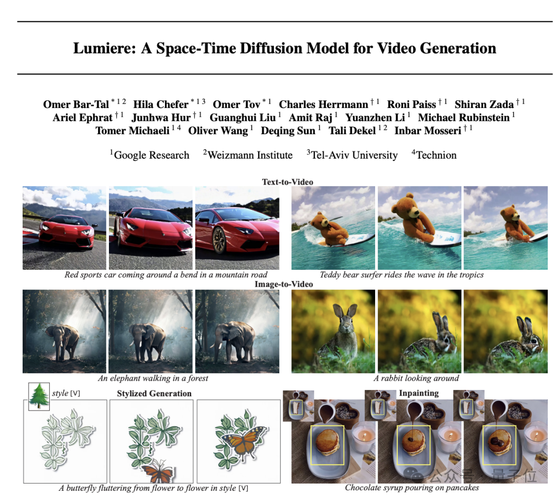 Létoile montante de Google AI passe à Pika : la génération vidéo Lumiere est un scientifique fondateur