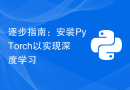 逐步指南：安装PyTorch以实现深度学习