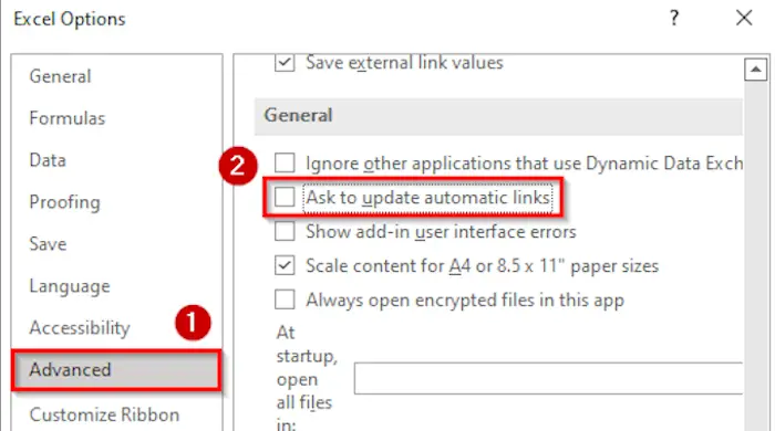 This workbook contains links to one or more external sources that may be unsafe