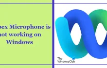 WebEx麦克风在Windows 11/10上无法正常工作