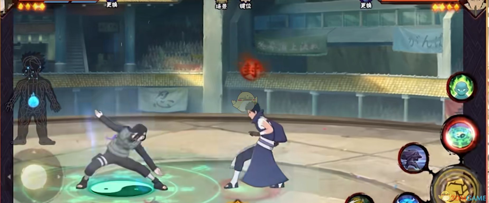 Naruto Mobile Game Hinata Neji Ninja World War Skills Introduction