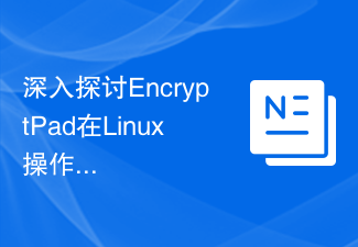 A deep dive into the features and benefits of EncryptPad in Linux operating systems