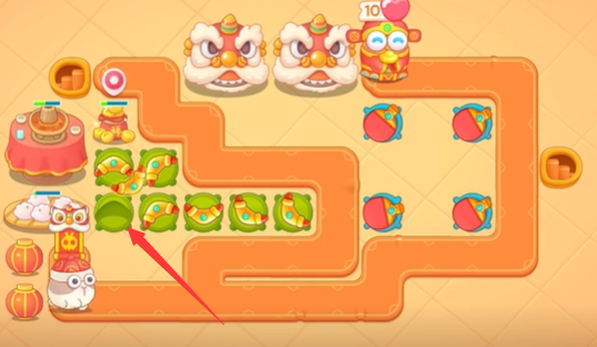 How to pass level 5 of Defend Carrot 4 New Year episode