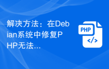 解决方法：在Debian系统中修复PHP无法重启的情况