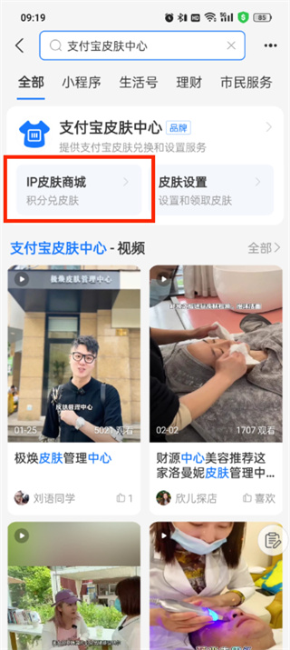 Alipay の最初のダイナミック スキン セットを入手する方法