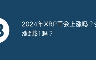 2024年XRP币会上涨吗?会涨到$1吗?