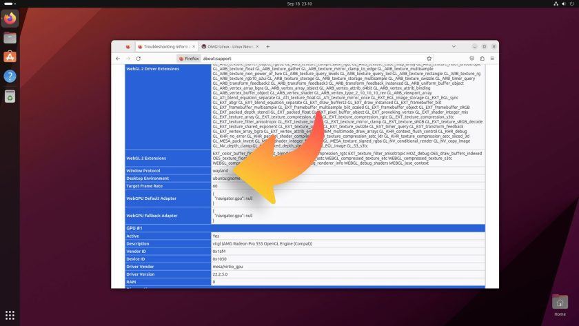 Ubuntu 23.10 exécutera Firefox en mode Wayland natif par défaut