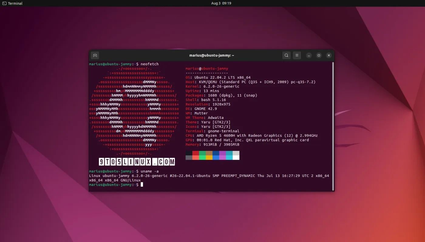 Bagaimana untuk menaik taraf Ubuntu 22.04 kepada kernel Linux Kernel 6.2 menggunakan arahan?