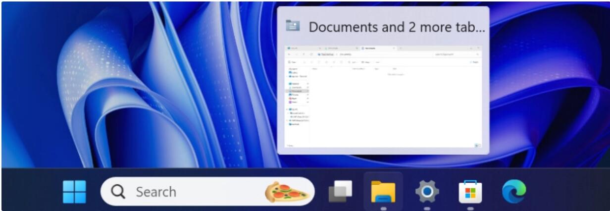 教你手动开启Win11任务栏缩略图迎来全新弹出动画