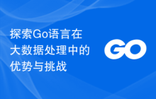探索Go语言在大数据处理中的优势与挑战