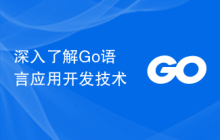 深入了解Go语言应用开发技术