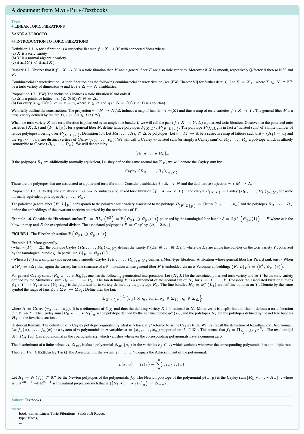 Um die Mathematik für große Modelle zu ergänzen, reichen Sie den Open-Source-MathPile-Korpus mit 9,5 Milliarden Token ein, der auch kommerziell genutzt werden kann