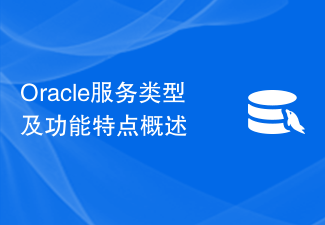 Oracle服務類型及功能特色概述