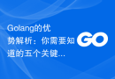 Golang的优势解析：你需要知道的五个关键点
