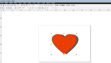 CorelDraw X4如何制作立体心形-CorelDraw X4制作立体心形的方法