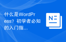 什么是WordPress？初学者必知的入门指南