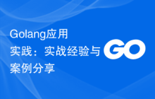 Golang应用实践：实战经验与案例分享