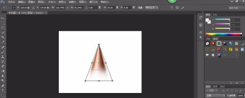 Adobe PhotoShop CS6怎样简单制作圆锥体-Adobe PhotoShop CS6简单制作圆锥体的方法