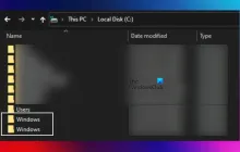 C驱动器中有两个Windows文件夹；我该怎么办？