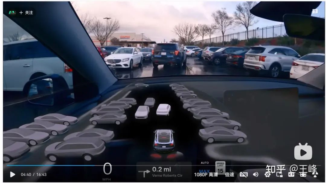 Stunning! ! ! Tesla end-to-end demonstration video analysis