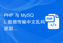 PHP 与 MySQL 数据传输中文乱码原因分析