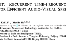 ICLR 2024 | 为音视频分离提供新视角，清华大学胡晓林团队推出RTFS-Net